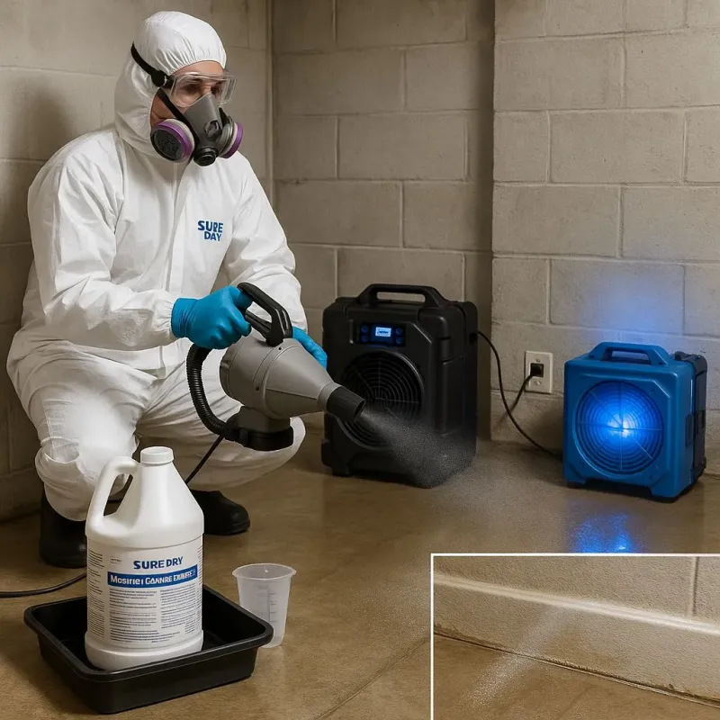 Sanitization and Odor Removal process in Jasper County, SC
