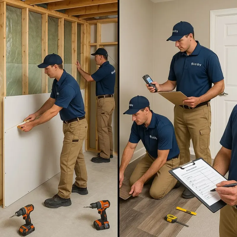 Repairs and Reconstruction process in Jasper County, SC